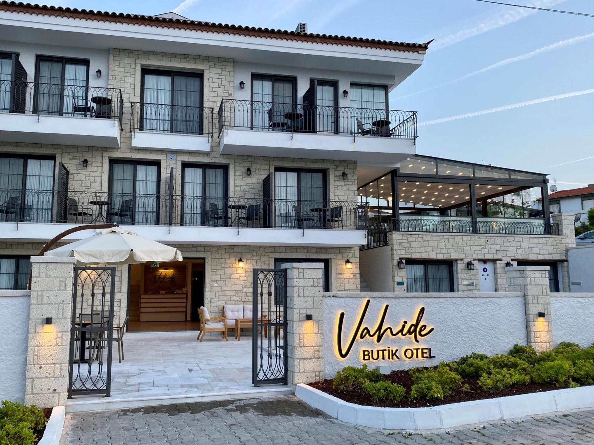 Hotel Vahide Dalyan Çeşme Exterior foto